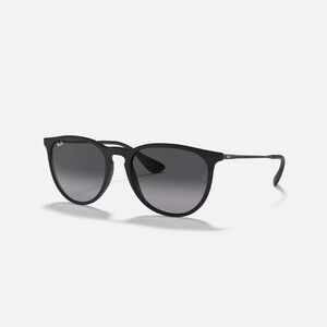 Ray Ban ERIKA CLASSIC Matte Black/Grey Gradient - includes box and case